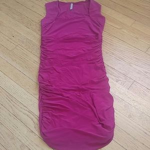 *Gorgeous Hot Pink Last Tango Ruched Dress